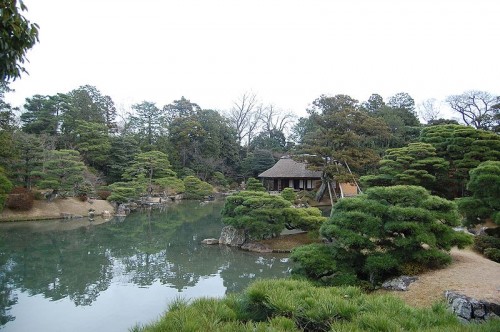 Japonská zahrada u nás není příliš častá, zdroj: wikipedia.org