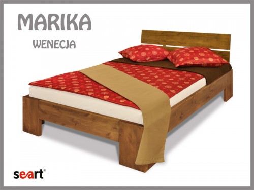 Manželská postel vyrobená z borovice, zdroj: seart.cz